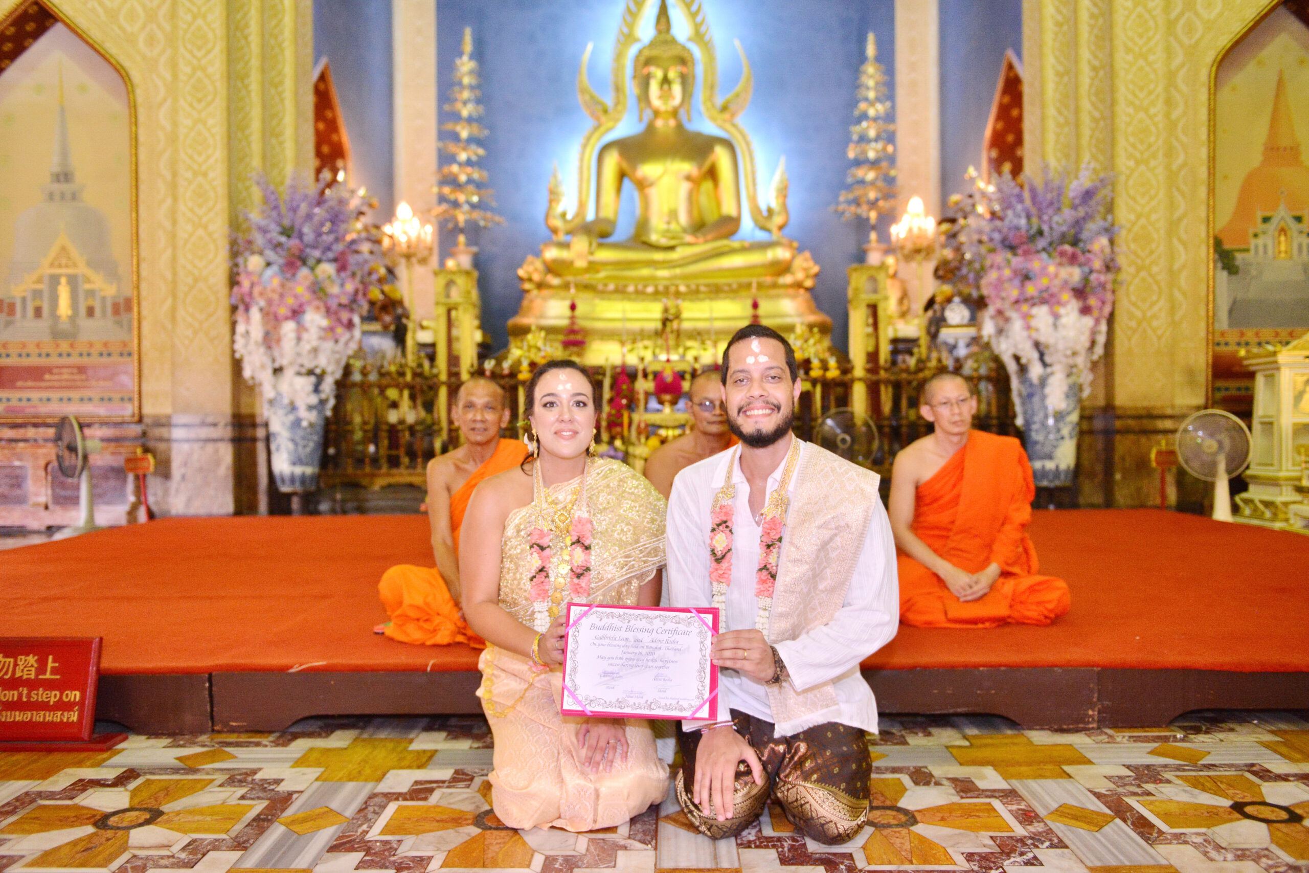 PHOTOS bangkok temple buddhist blessing package gabbriela aldene 33