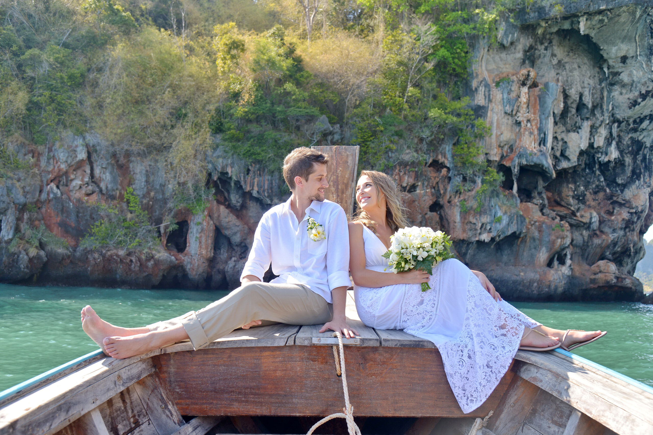PHOTOS krabi beach buddhist blessing package laura paulo 07